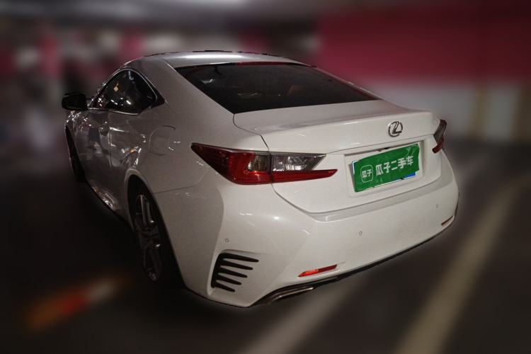 Used Lexus RC 2016 200t F SPORT Edition Rear Left 45 Deg