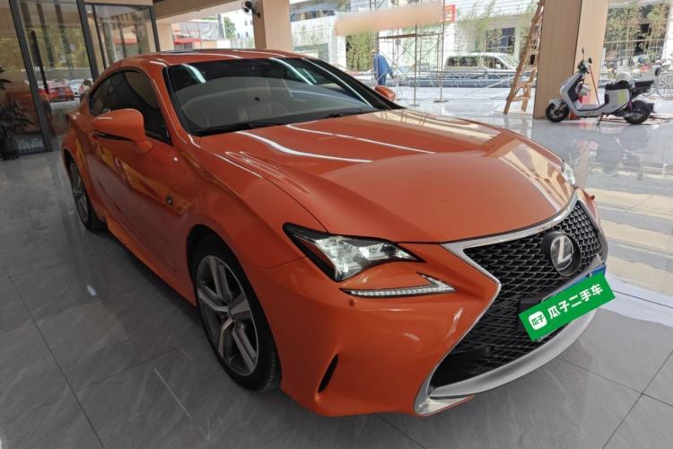 Used Lexus RC 2016 200t F SPORT Edition Front Right 45 Deg