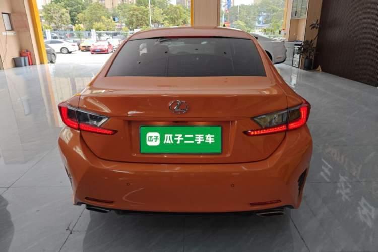 Used Lexus RC 2016 200t F SPORT Edition Rear