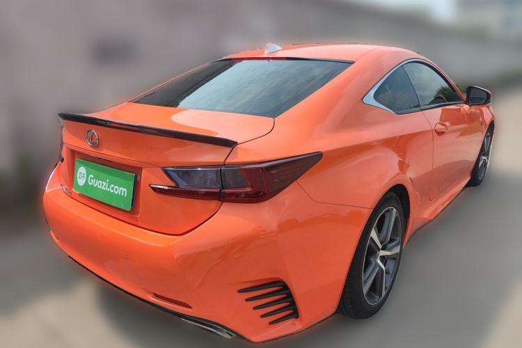 Used Lexus RC 2018 RC 300 F SPORT Edition Rear Right 45 Deg