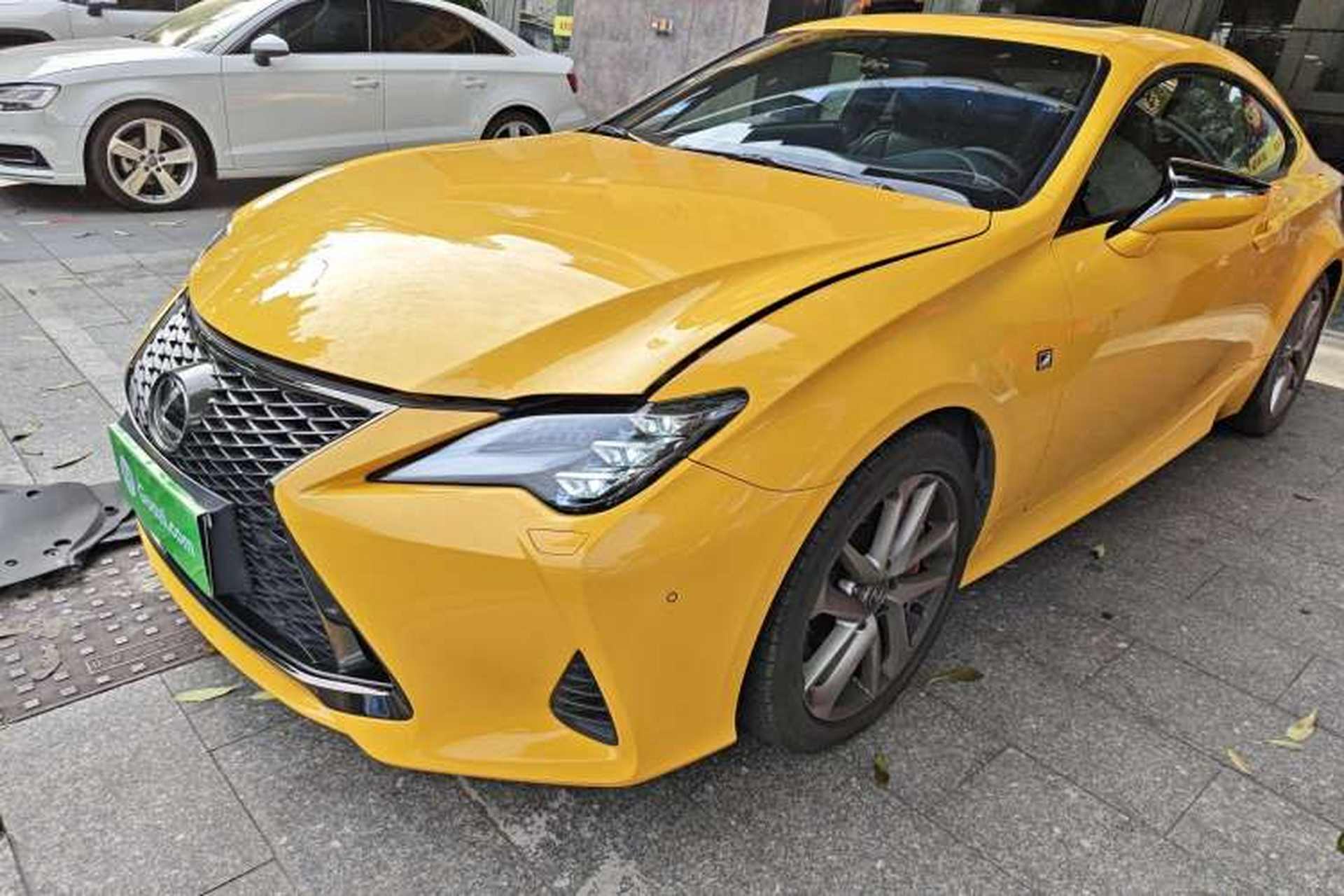 Used Lexus RC 2019 RC 300 F SPORT Edition Front Left 45 Deg