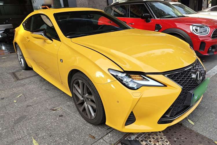 Used Lexus RC 2019 RC 300 F SPORT Edition Front Right 45 Deg