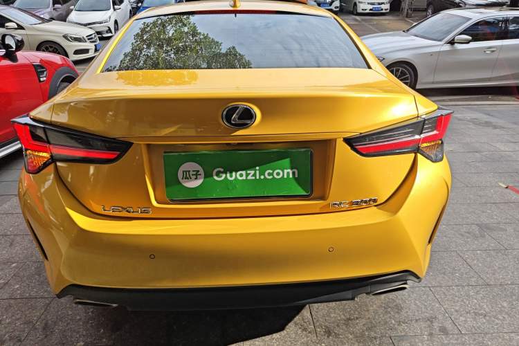 Used Lexus RC 2019 RC 300 F SPORT Edition Rear