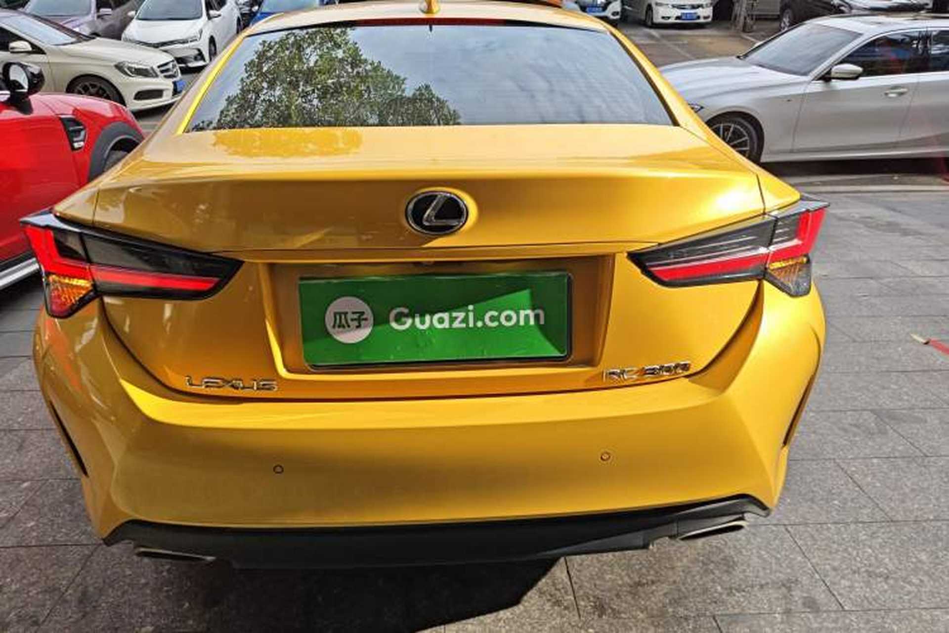 Used Lexus RC 2019 RC 300 F SPORT Edition Rear