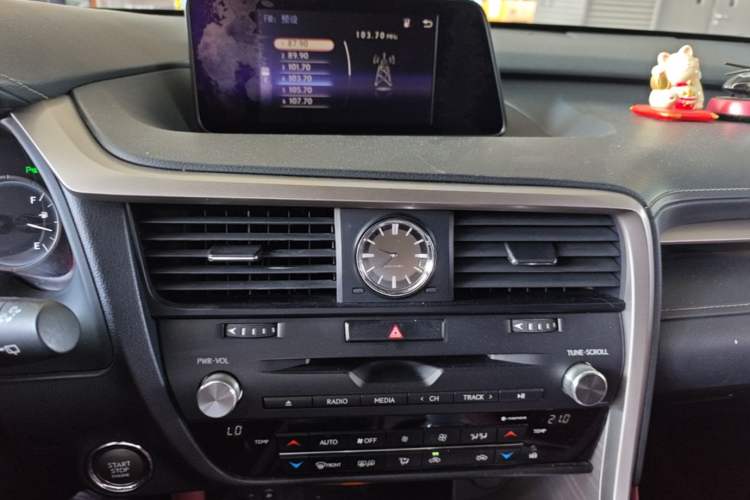 Used Lexus RX 2016 300 4x4 F SPORT Version China V Standard Audio And AC Panel