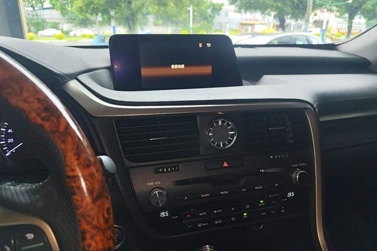 Used Lexus RX 2016 300 Two-Wheel Drive Elite Version China V Standard Audio And AC Panel