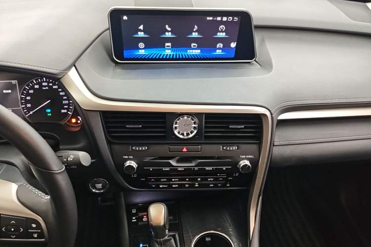 Used Lexus RX 2016 300 Two-Wheel Drive Elite Version China V Standard Audio And AC Panel