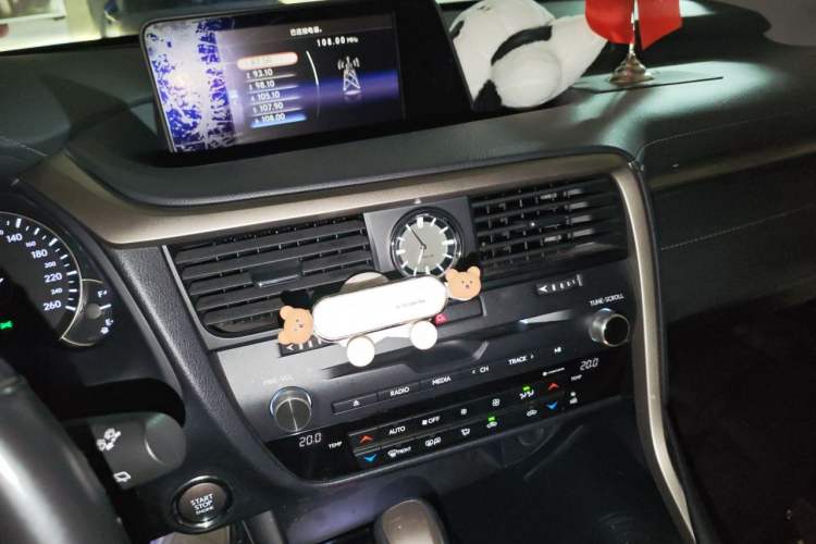 Used Lexus RX 2016 300 Two-Wheel Drive Elite Version China V Standard Audio And AC Panel
