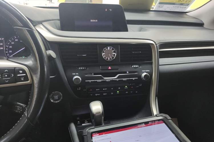 Used Lexus RX 2016 300 Two-Wheel Drive Elite Version China V Standard Audio And AC Panel