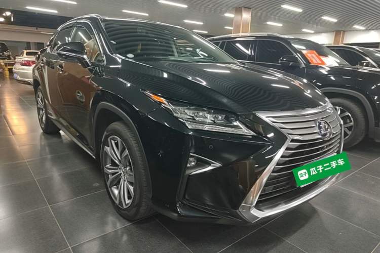 Used Lexus RX 2016 450h Four-Wheel Drive Elegant Edition Front Right 45 Deg