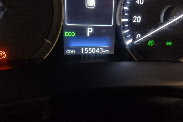 Used Lexus RX 2016 450h Four-Wheel Drive Elegant Edition Odometer Close Up