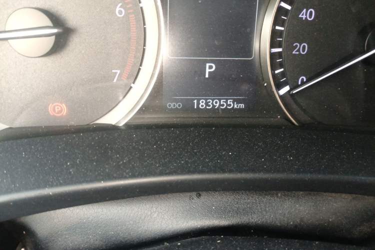 Used Lexus RX 2016 300 4x4 Elegant Edition China V-standard Odometer Close Up