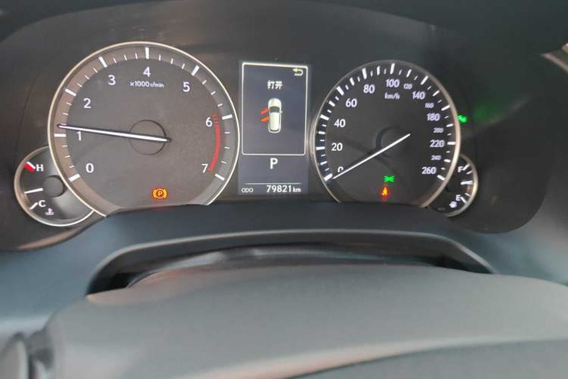 Used Lexus RX 2016 300 4x4 Elegant Edition China V-standard Odometer Close Up