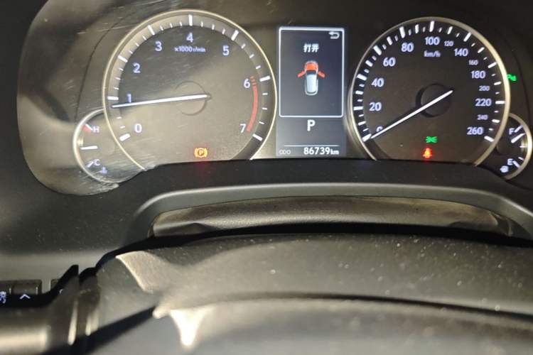 Used Lexus RX 2016 300 4x4 Elegant Edition China V-standard Odometer Close Up