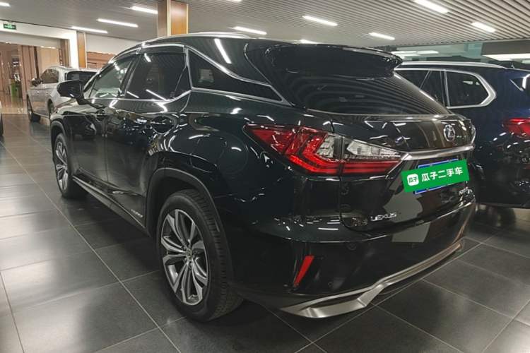 Used Lexus RX 2016 450h Four-Wheel Drive Elegant Edition Rear Left 45 Deg
