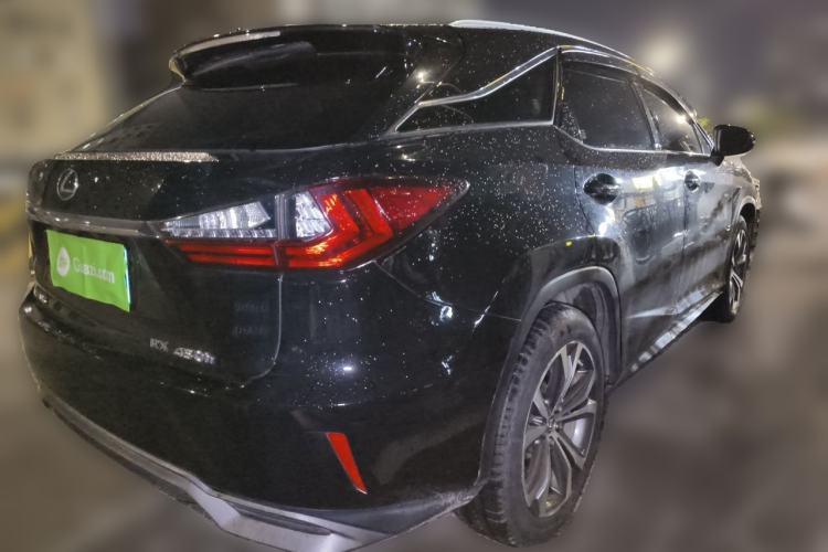 Used Lexus RX 2016 450h Four-Wheel Drive Elegant Edition Rear Right 45 Deg