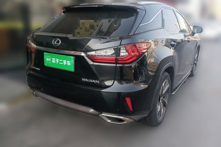 Used Lexus RX 2016 300 4x4 Elegant Edition China V-standard Rear Right 45 Deg