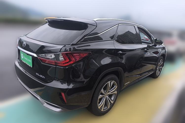 Used Lexus RX 2016 450h Four-Wheel Drive Luxury Edition Rear Right 45 Deg