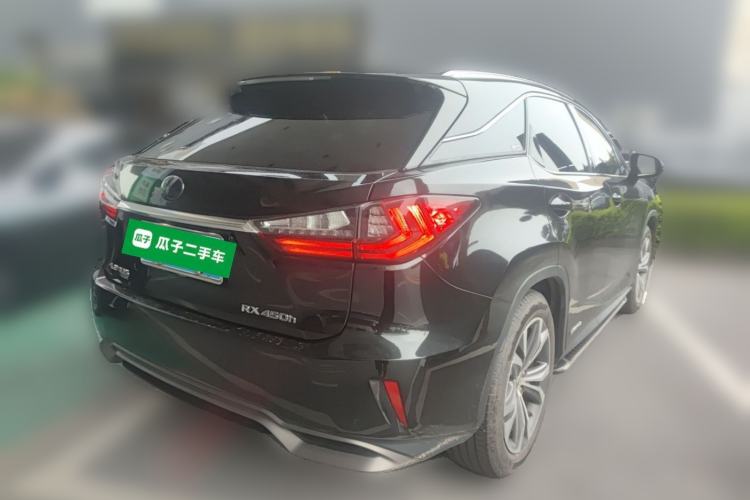 Used Lexus RX 2016 450h Four-Wheel Drive Luxury Edition Rear Right 45 Deg