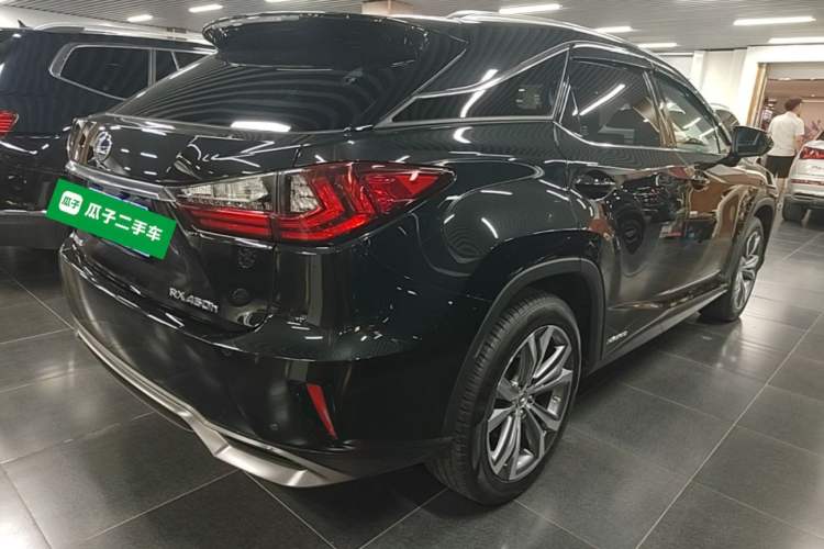 Used Lexus RX 2016 450h Four-Wheel Drive Elegant Edition Rear Right 45 Deg