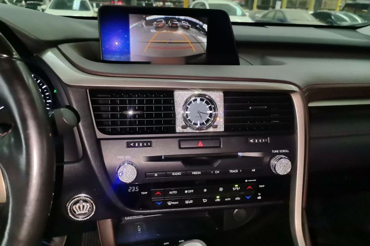 Used Lexus RX 2016 450h Four-Wheel Drive Luxury Edition Audio And AC Panel