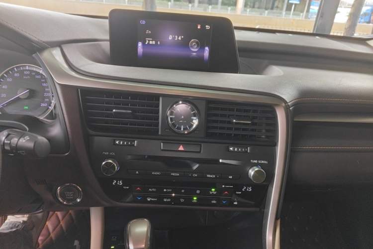 Used Lexus RX 2016 300 Two-Wheel Drive Elite Version China V Standard Audio And AC Panel