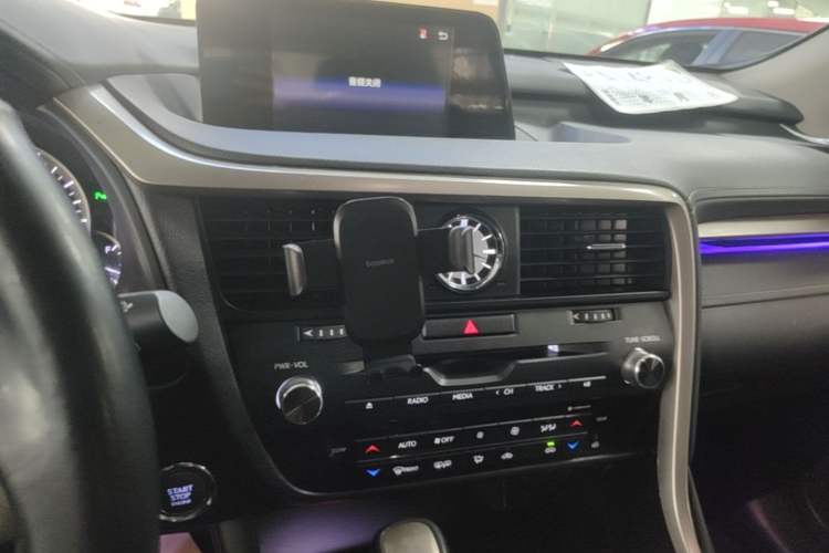Used Lexus RX 2016 300 Two-Wheel Drive Elite Version China V Standard Audio And AC Panel