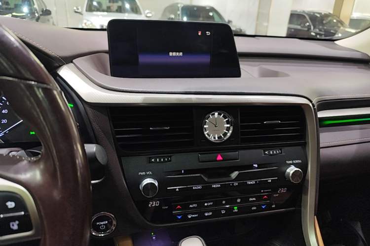 Used Lexus RX 2016 450h Four-Wheel Drive Elegant Edition Audio And AC Panel