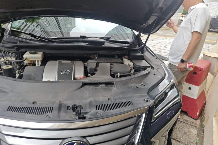 Used Lexus RX 2016 450h Four-Wheel Drive Luxury Edition Engine Bay Left