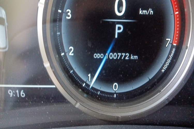 Used Lexus RX 2016 300 4x4 F SPORT Version China V Standard Odometer Close Up