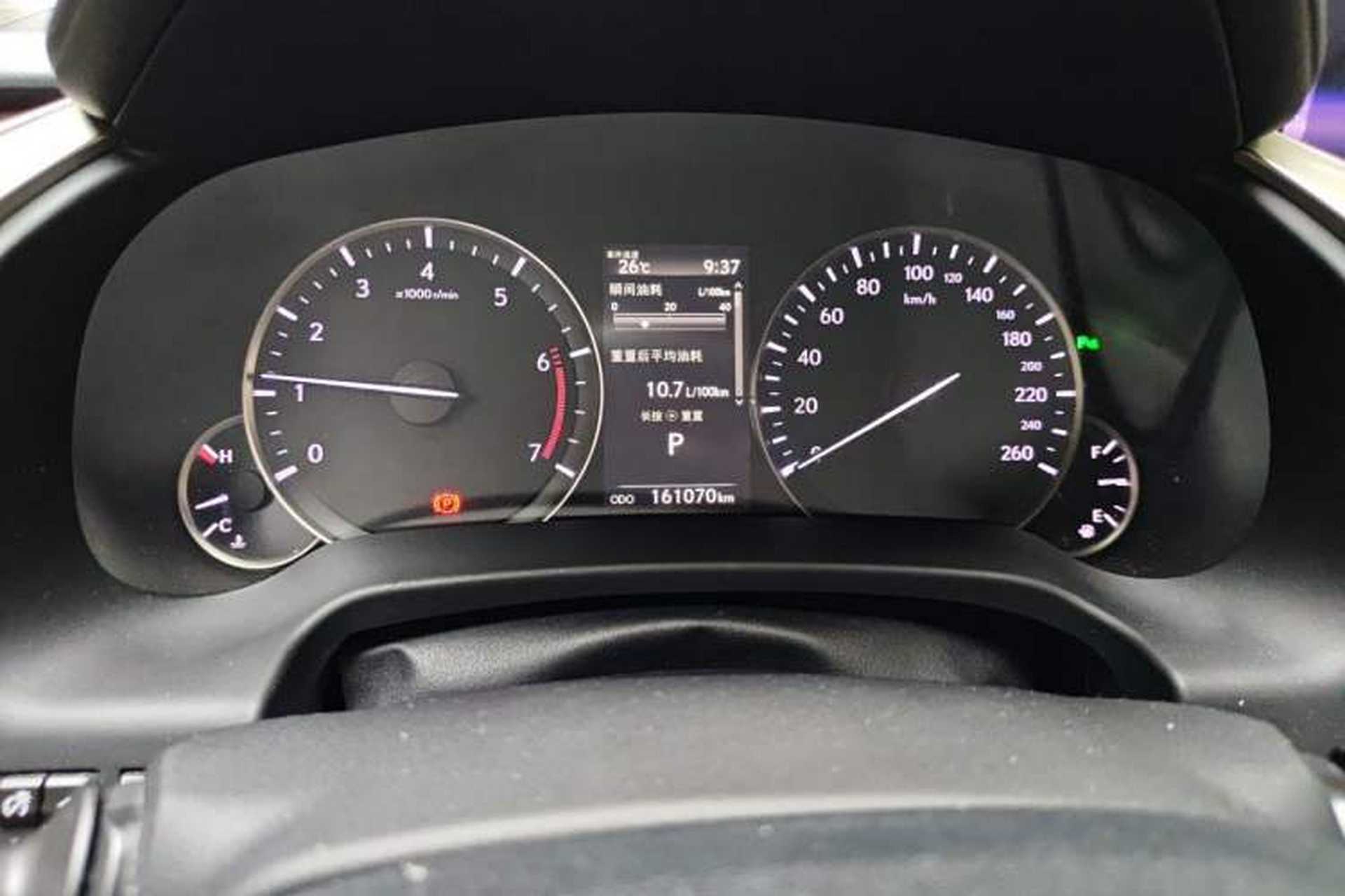 Used Lexus RX 2016 300 4x4 Elegant Edition China V-standard Odometer Close Up