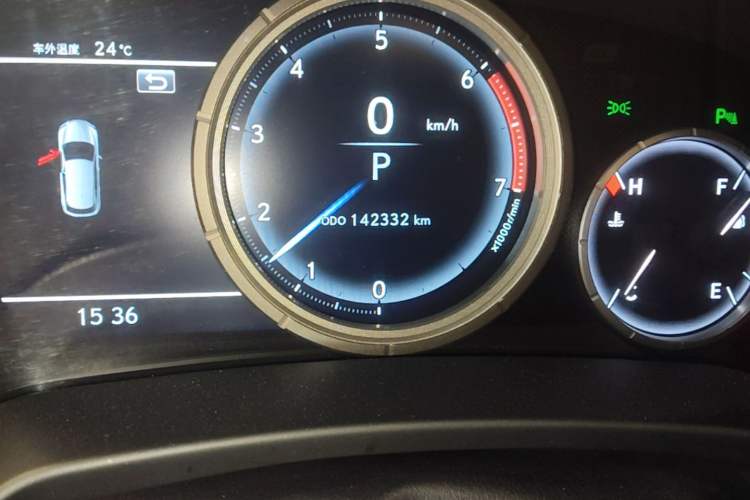 Used Lexus RX 2016 300 4x4 F SPORT Version China V Standard Odometer Close Up