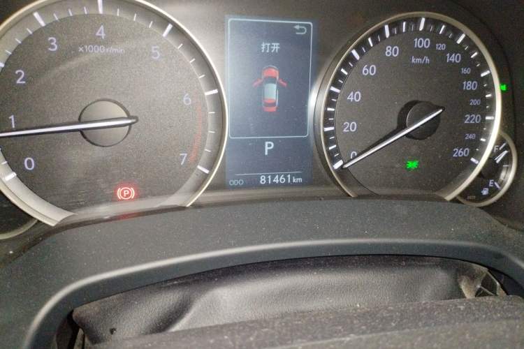 Used Lexus RX 2016 300 4x4 Elegant Edition China VI Odometer Close Up