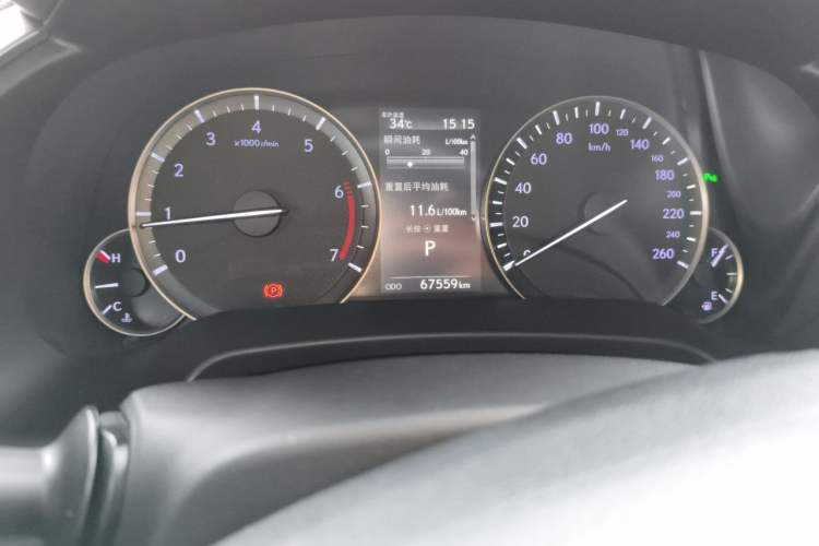 Used Lexus RX 2016 300 4x4 Elegant Edition China V-standard Odometer Close Up