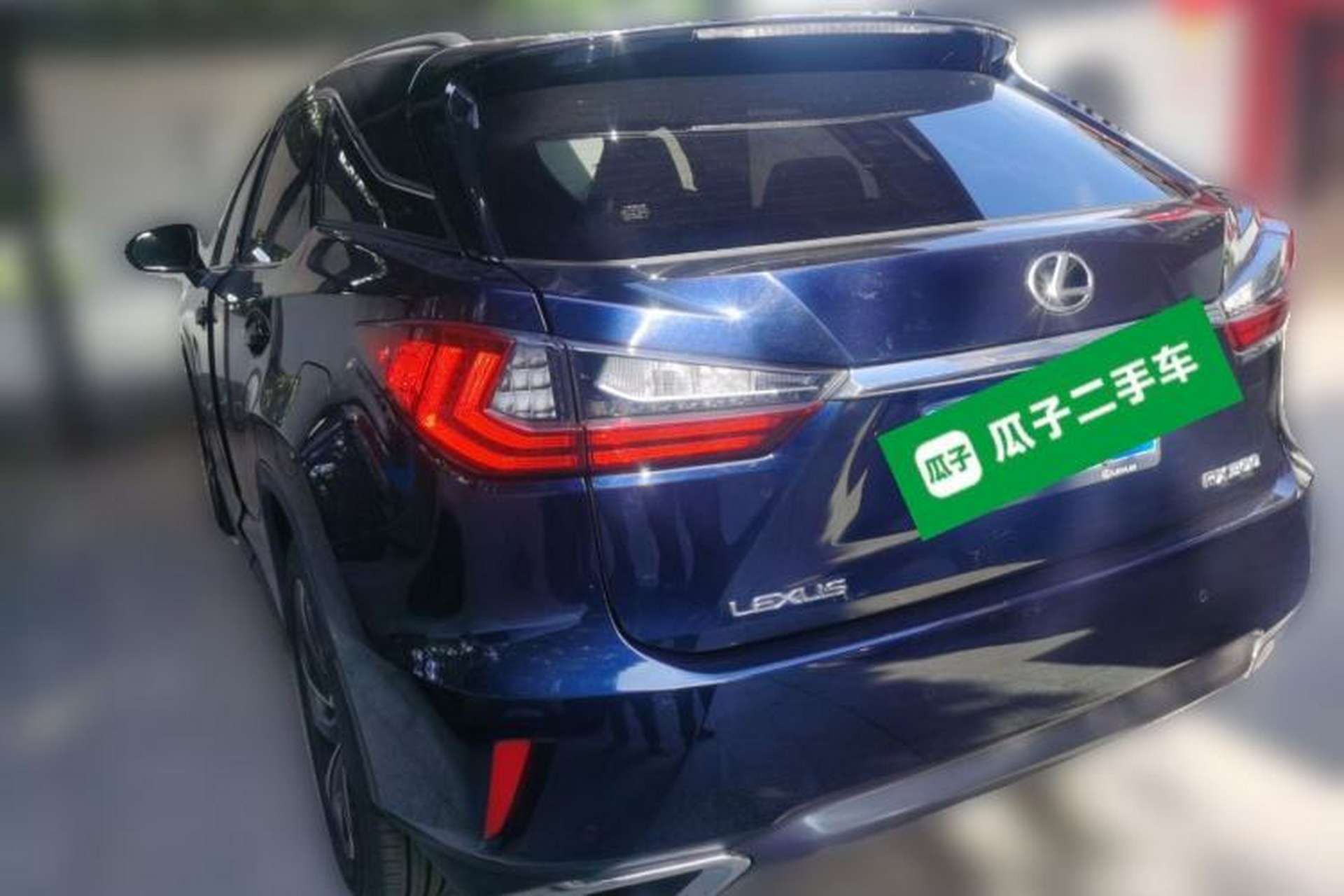 Used Lexus RX 2016 300 4x4 Elegant Edition China V-standard Rear Left 45 Deg