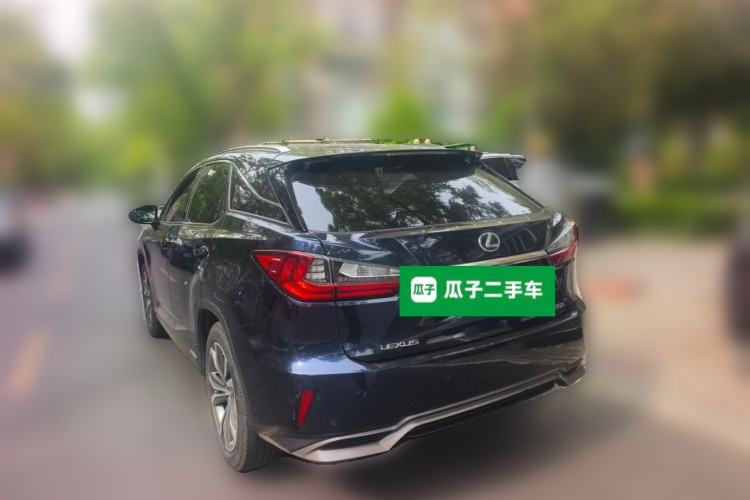 Used Lexus RX 2016 450h Four-Wheel Drive Luxury Edition Rear Left 45 Deg