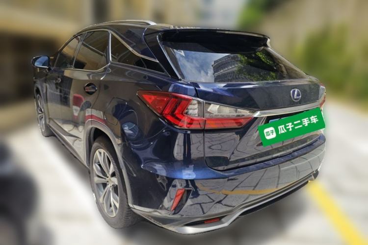 Used Lexus RX 2016 450h Four-Wheel Drive Luxury Edition Rear Left 45 Deg