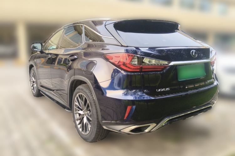 Used Lexus RX 2016 300 4x4 F SPORT Version China V Standard Rear Left 45 Deg