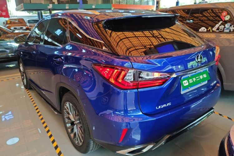 Used Lexus RX 2016 300 4x4 F SPORT Version China V Standard Rear Left 45 Deg