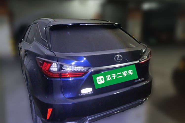Used Lexus RX 2016 300 4x4 F SPORT Version China V Standard Rear Left 45 Deg