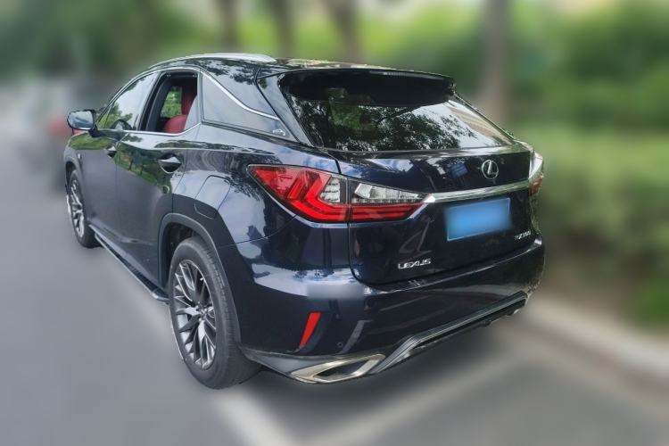 Used Lexus RX 2016 300 4x4 F SPORT Version China V Standard Rear Left 45 Deg