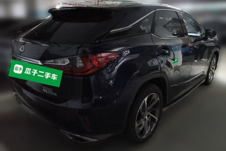 Used Lexus RX 2016 300 4x4 Elegant Edition China V-standard Rear Right 45 Deg
