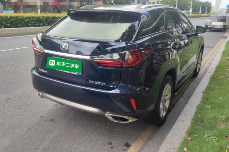 Used Lexus RX 2016 300 Two-Wheel Drive Elite Version China V Standard Rear Right 45 Deg