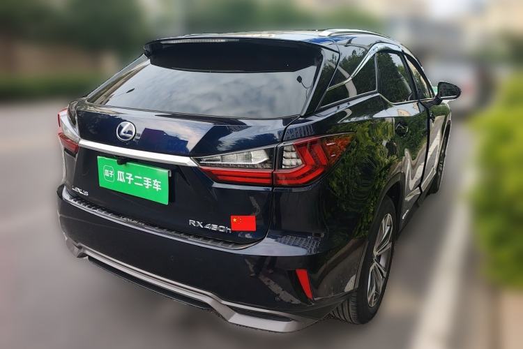 Used Lexus RX 2016 450h Four-Wheel Drive Elegant Edition Rear Right 45 Deg