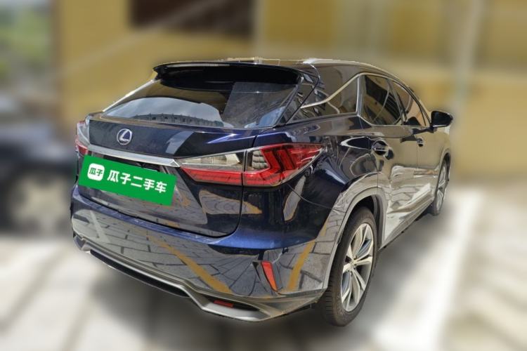 Used Lexus RX 2016 450h Four-Wheel Drive Luxury Edition Rear Right 45 Deg
