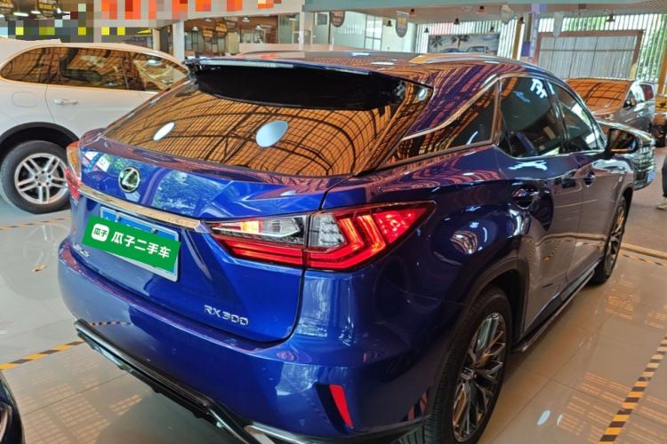 Used Lexus RX 2016 300 4x4 F SPORT Version China V Standard Rear Right 45 Deg
