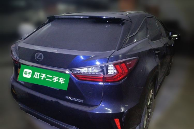 Used Lexus RX 2016 300 4x4 F SPORT Version China V Standard Rear Right 45 Deg