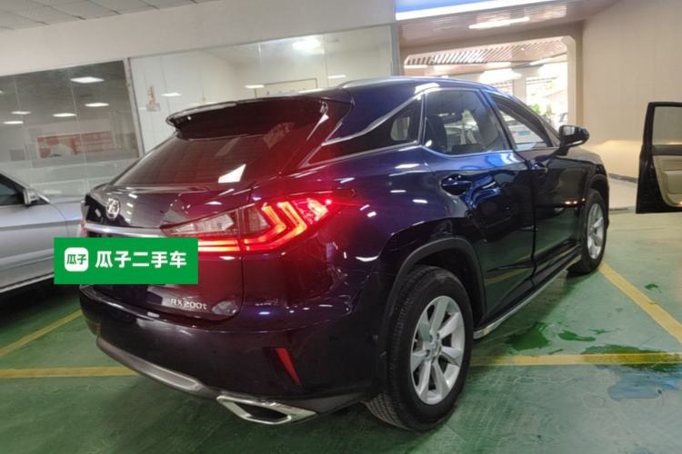 Used Lexus RX 2016 300 Two-Wheel Drive Elite Version China V Standard Rear Right 45 Deg