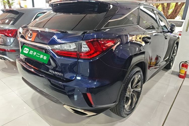 Used Lexus RX 2016 300 4x4 Elegant Edition China V-standard Rear Right 45 Deg