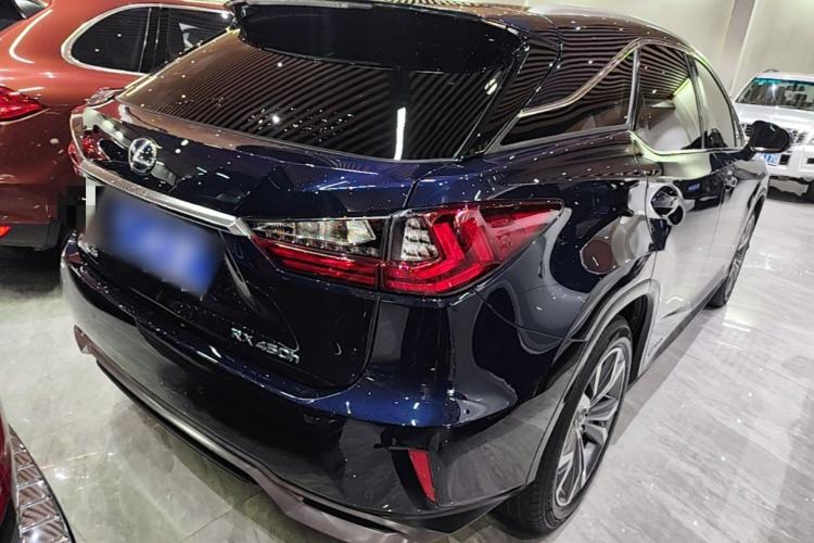 Used Lexus RX 2016 450h Four-Wheel Drive Elegant Edition Rear Right 45 Deg